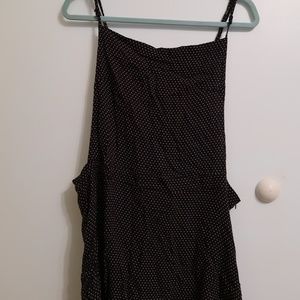 Polka Dot Pinafore Dress